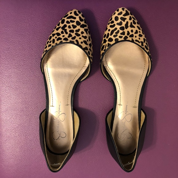 Jessica Simpson Shoes - Jessica Simpson leopard print flats